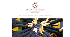 Desktop Screenshot of granvillehousemontessori.com